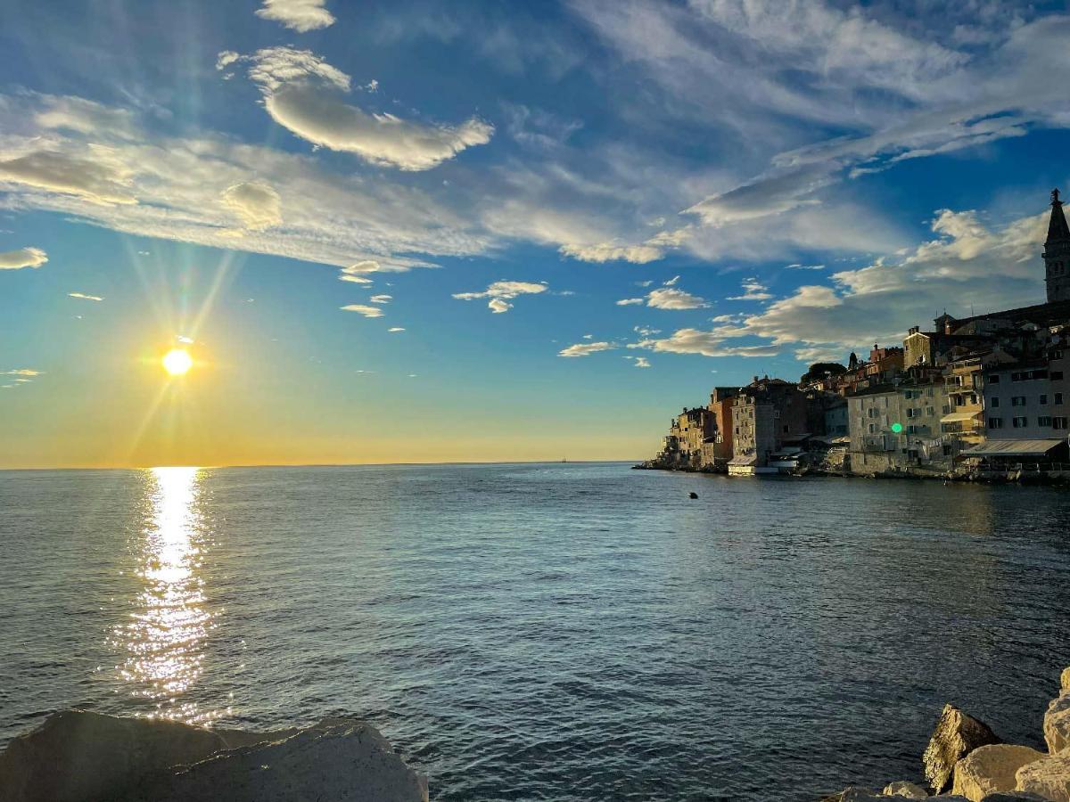 Clorinda Sea View Free Parking Apartment Rovinj Luaran gambar